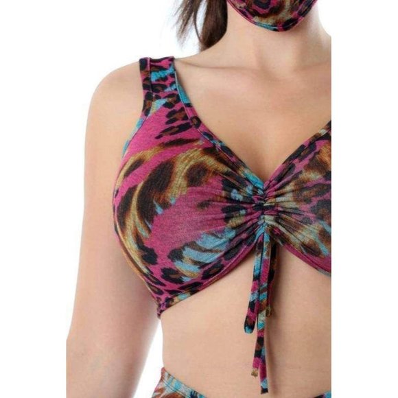 Wild And Cute 3 Piece Pant Set - Picture 3 of 4